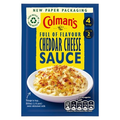 Picture of COLMANS CHEDDAR CHEESE SAUCE